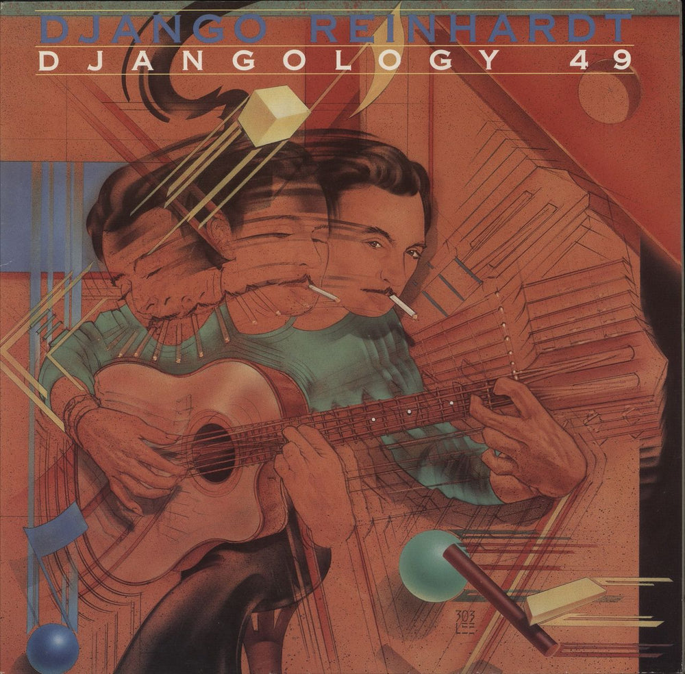 Django Reinhardt Djangology 49 German vinyl LP album (LP record) NL90448