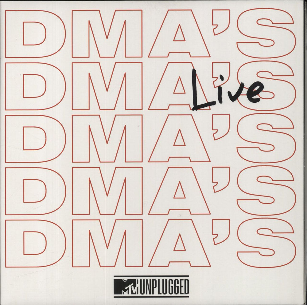 DMA's DMA'S Live (MTV Unplugged Melbourne) UK 2-LP vinyl record set (Double LP Album) INFECT505LP