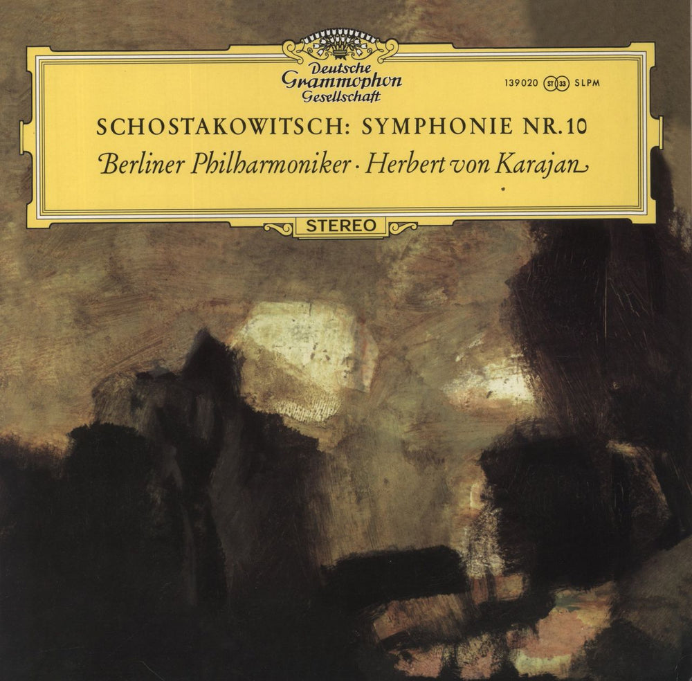 Dmitri Shostakovich Symphonie Nr. 10 - 180gm German vinyl LP album (LP record) 139020