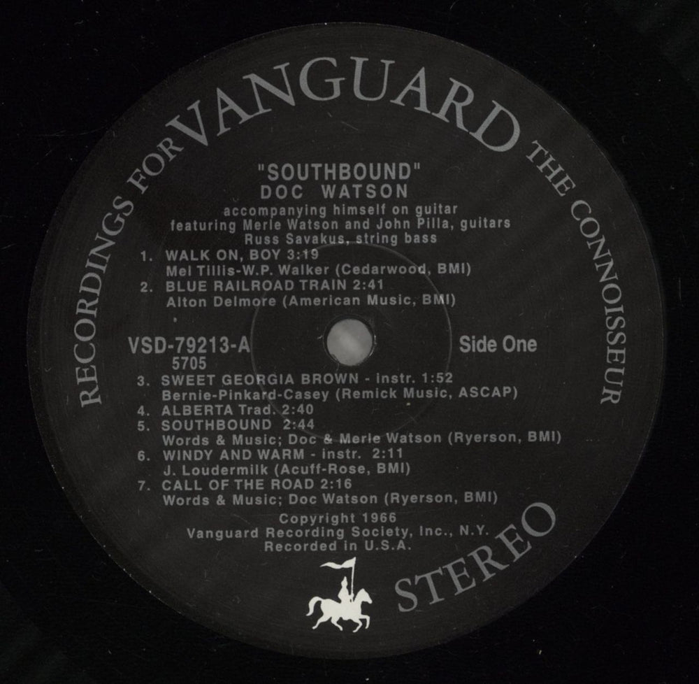 Doc Watson Southbound - 180g Vinyl US vinyl LP album (LP record) DOCLPSO880721