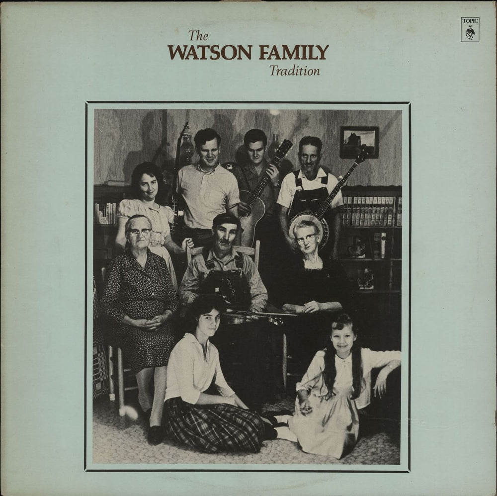 Doc Watson Tradition US vinyl LP album (LP record) 12TS336