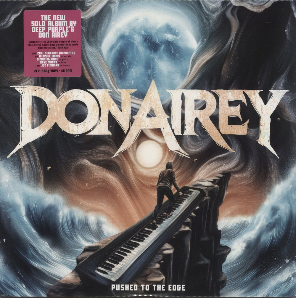 Don Airey Pushed To The Edge - 180g - Sealed UK 2-LP vinyl record set (Double LP Album) 0220358EMU