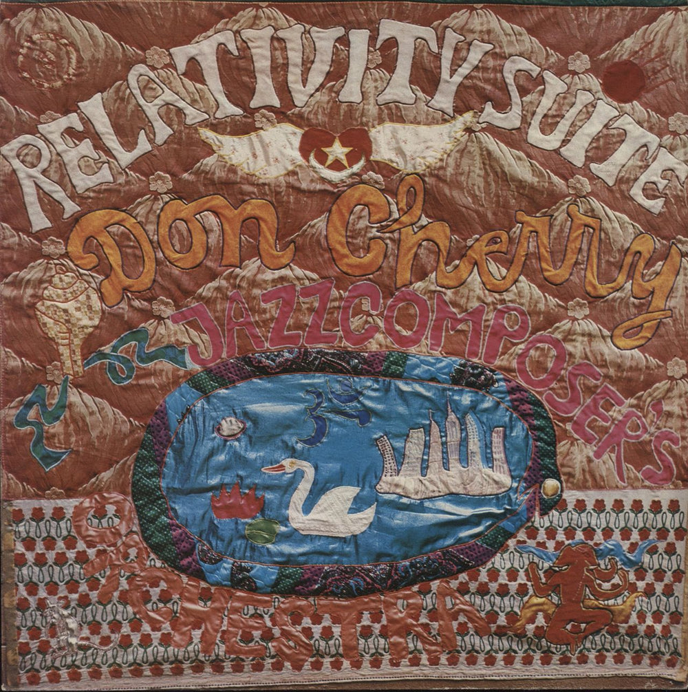 Don Cherry Relativity Suite UK vinyl LP album (LP record) J2001