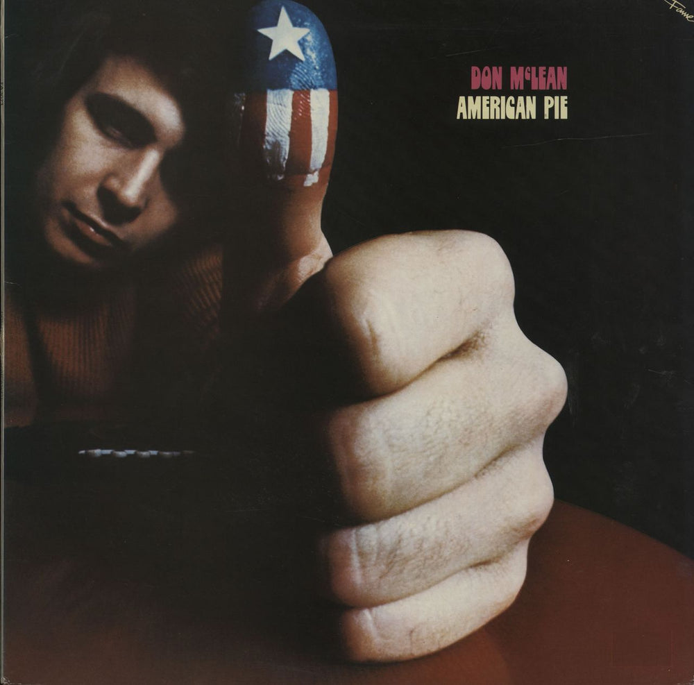 Don McLean American Pie UK vinyl LP album (LP record) FA3023