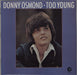 Donny Osmond Too Young UK vinyl LP album (LP record) 2315113