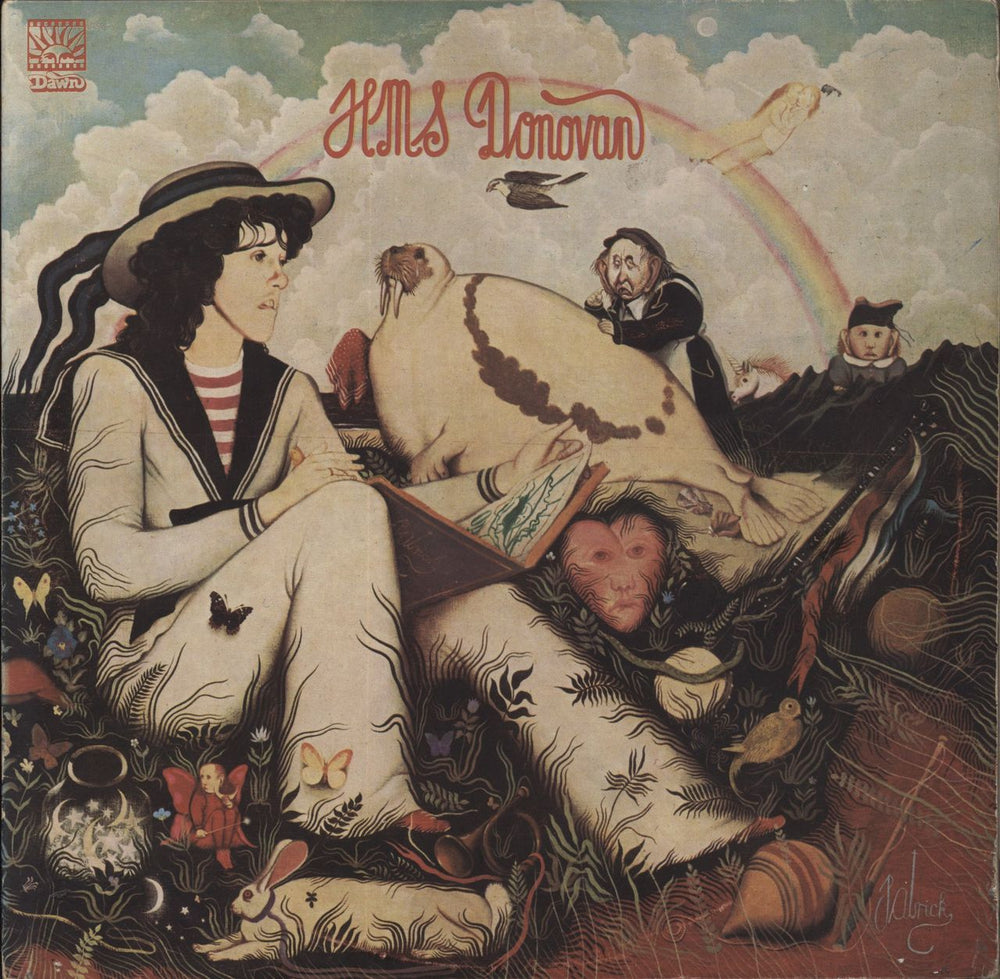 Donovan HMS Donovan - 1st - VG UK 2-LP vinyl record set (Double LP Album) DNLD4001