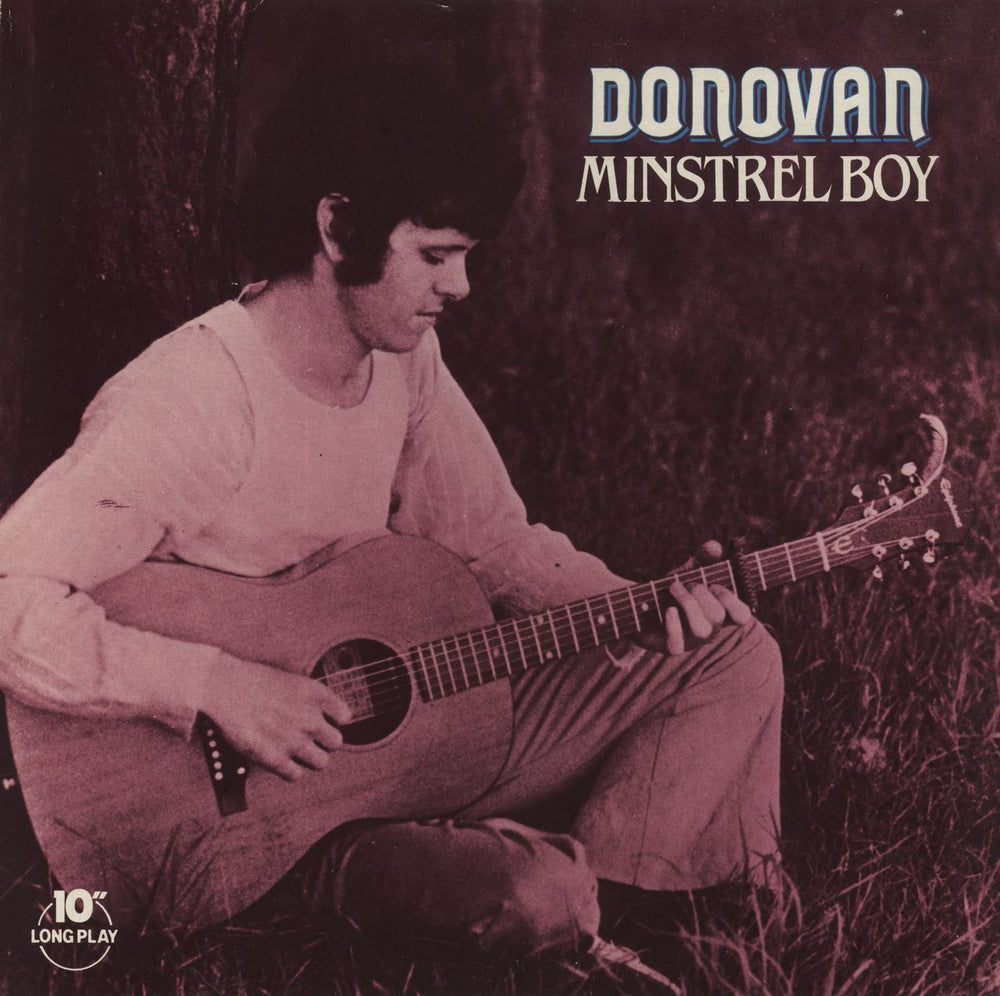 Donovan Minstrel Boy UK 10" vinyl single (10 inch record) DOW13