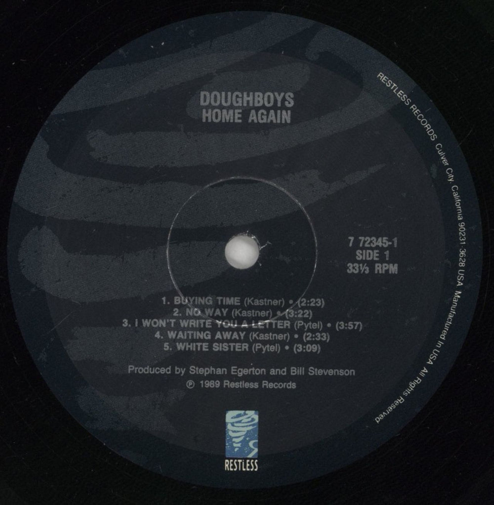 Doughboys Home Again US vinyl LP album (LP record) DKFLPHO558069