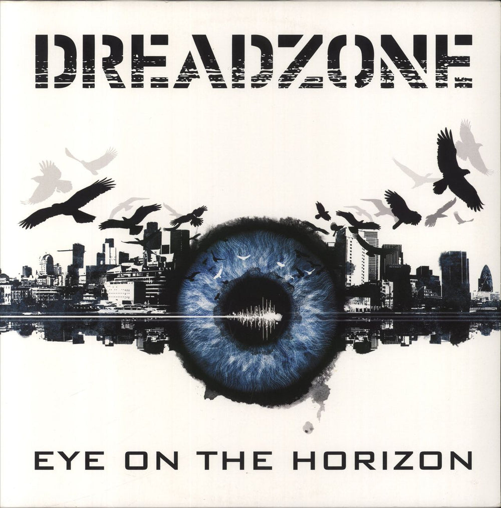 DreadZone Eye On The Horizon - Turquoise Vinyl UK vinyl LP album (LP record) DUB001LP