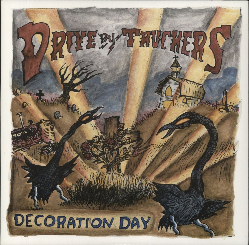 Drive-By Truckers Decoration day US 2-LP vinyl record set (Double LP Album) NW5006