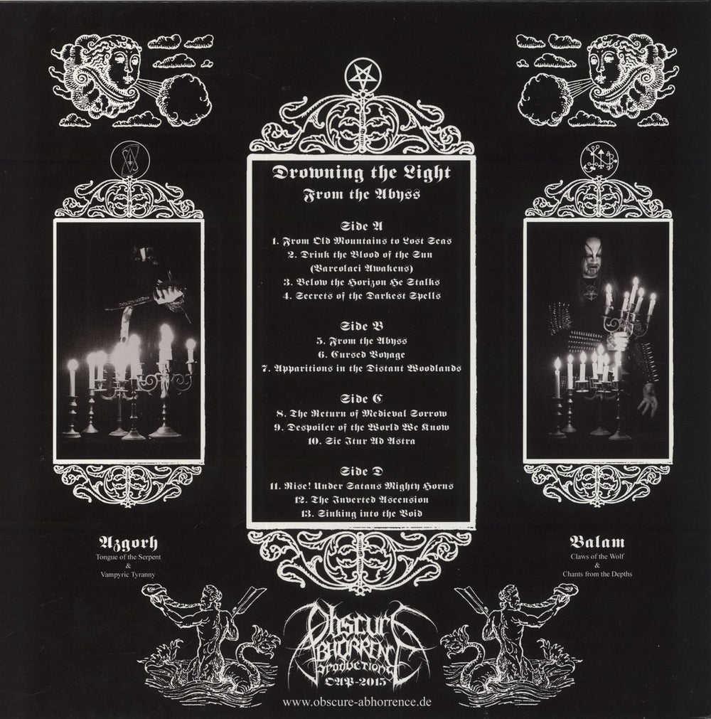 Drowning The Light From The Abyss German 2-LP vinyl record set (Double LP Album)