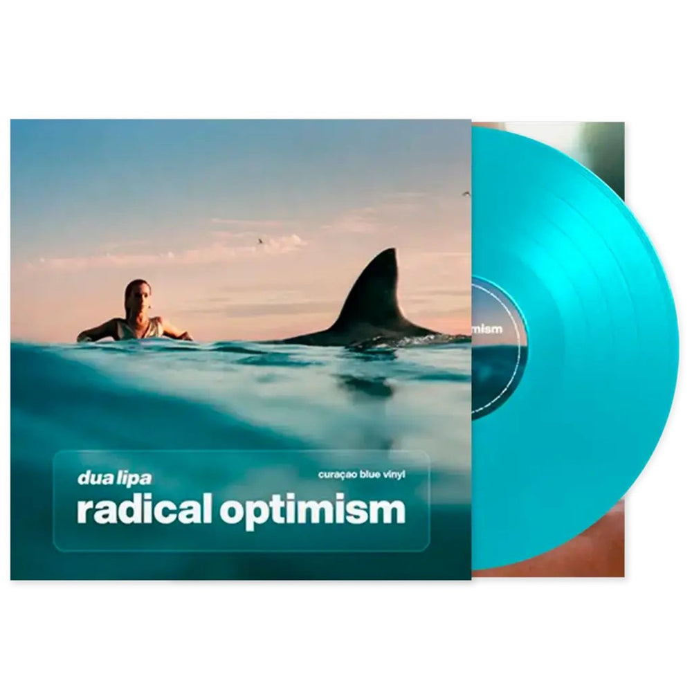 Dua Lipa Radical Optimism - Curacao Blue Vinyl - Sealed UK Vinyl 