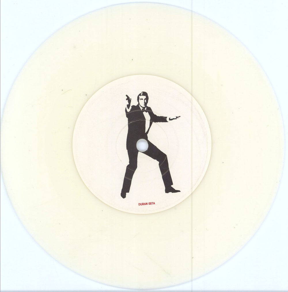 Duran Duran A View To A Kill - White Vinyl - EX UK 7" vinyl single (7 inch record / 45)