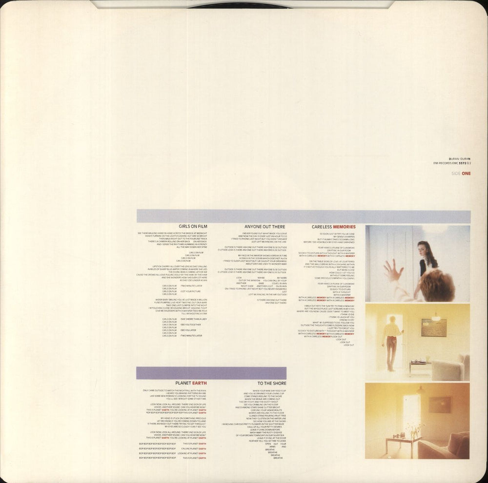 Duran Duran Duran Duran - EX UK vinyl LP album (LP record)