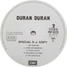 Duran Duran Duran Duran Special DJ Copy Japanese Promo vinyl LP album (LP record)