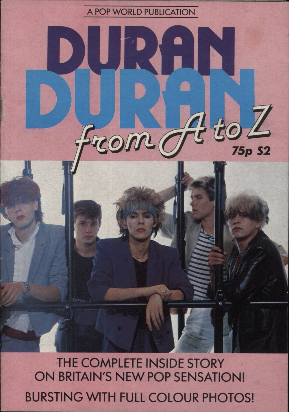 Duran Duran From A to Z UK magazine