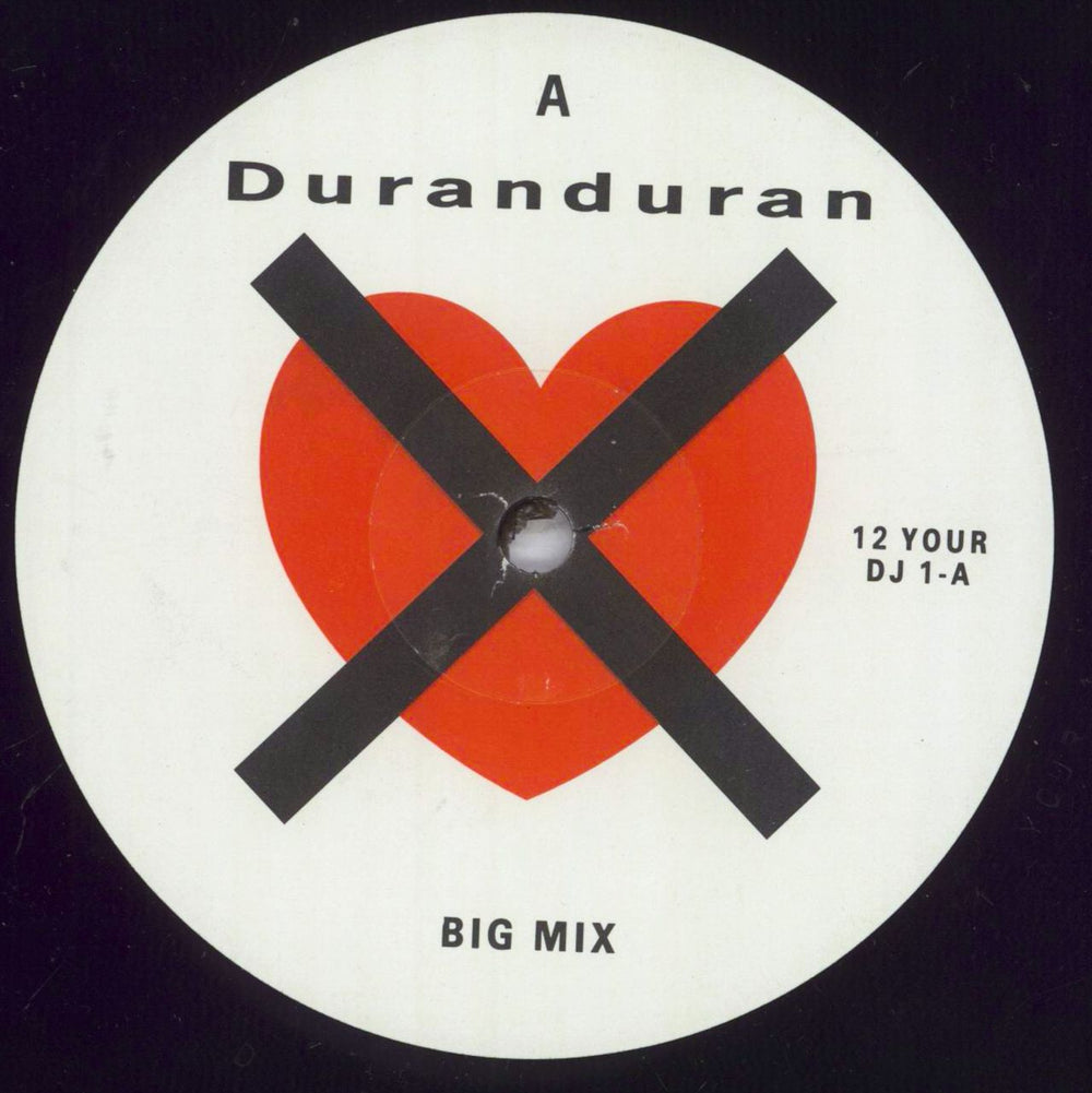 Duran Duran I Don't Want Your Love UK Promo 12" vinyl single (12 inch record / Maxi-single) 12YOURDJ1