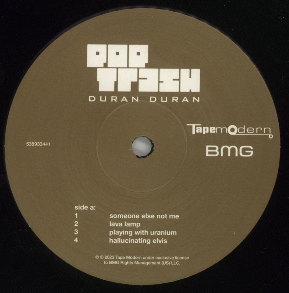 Duran Duran Pop Trash - Black Vinyl UK 2-LP vinyl record set (Double LP Album) DDN2LPO872427