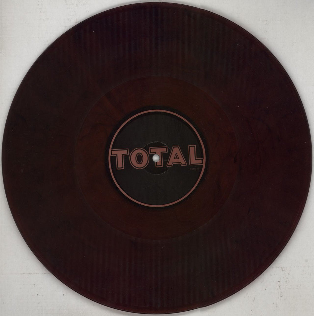 Dusted Total Dust - Maroon Vinyl US vinyl LP album (LP record) DTDLPTO851057
