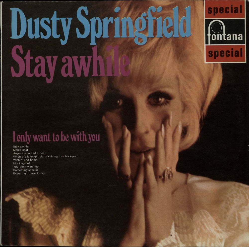 Dusty Springfield Stay Awhile UK vinyl LP album (LP record) SFL13189
