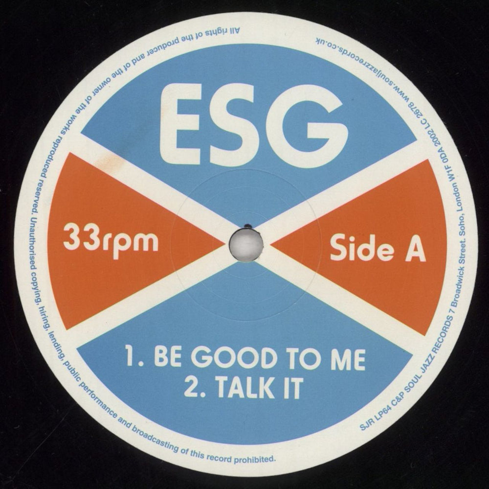 E.S.G. Step Off - 2 x 12" Doublepack UK 12" vinyl single (12 inch record / Maxi-single) ESG12ST853923