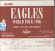 Eagles 1996 World Tour + Ticket Stub UK tour programme EAGTRWO485307