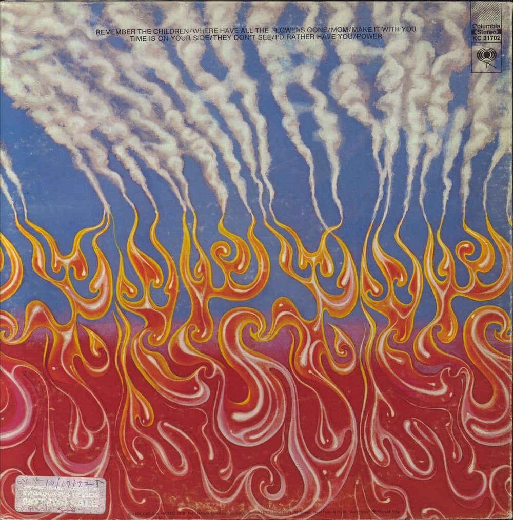 Earth Wind & Fire Last Days And Time US Promo vinyl LP album (LP record)