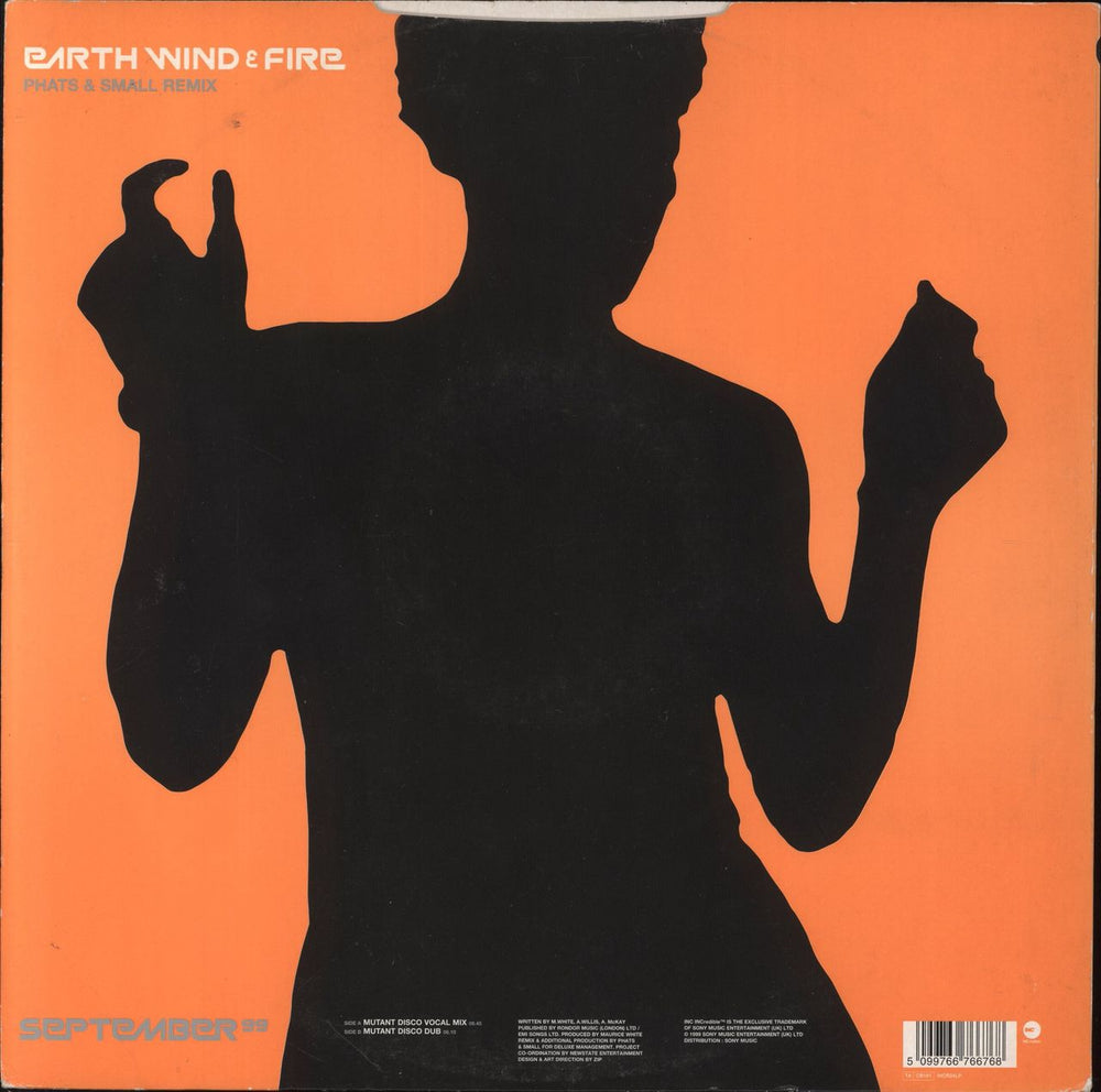 Earth Wind & Fire September 99 UK 12" vinyl single (12 inch record / Maxi-single) 5099766766768