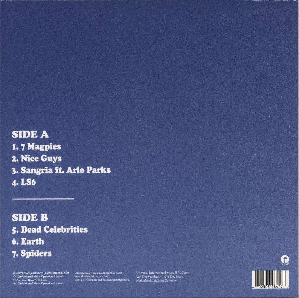 Easy Life Junk Food - Red Vinyl - Autographed UK vinyl LP album (LP record) 602508484797