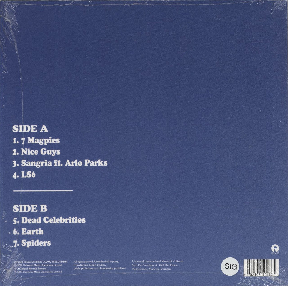 Easy Life Junk Food - Yellow Vinyl - Autographed UK vinyl LP album (LP record) 602508516825