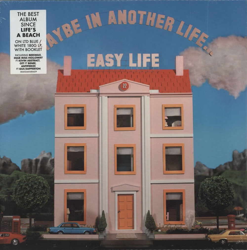 Easy Life Maybe In Another Life… - 180gm Blue/White Vinyl - Sealed UK vinyl LP album (LP record) 4568662