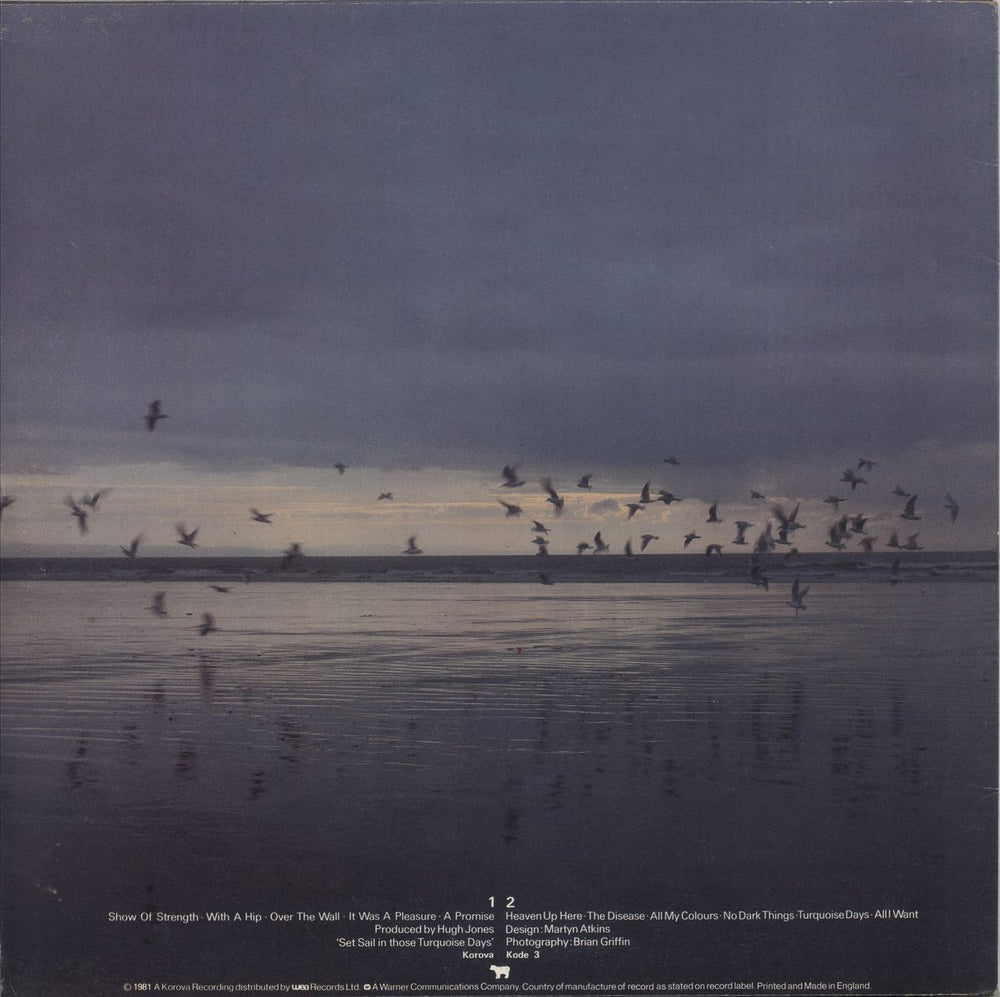 Echo & The Bunnymen Heaven Up Here - 1st - EX UK vinyl LP album (LP record)
