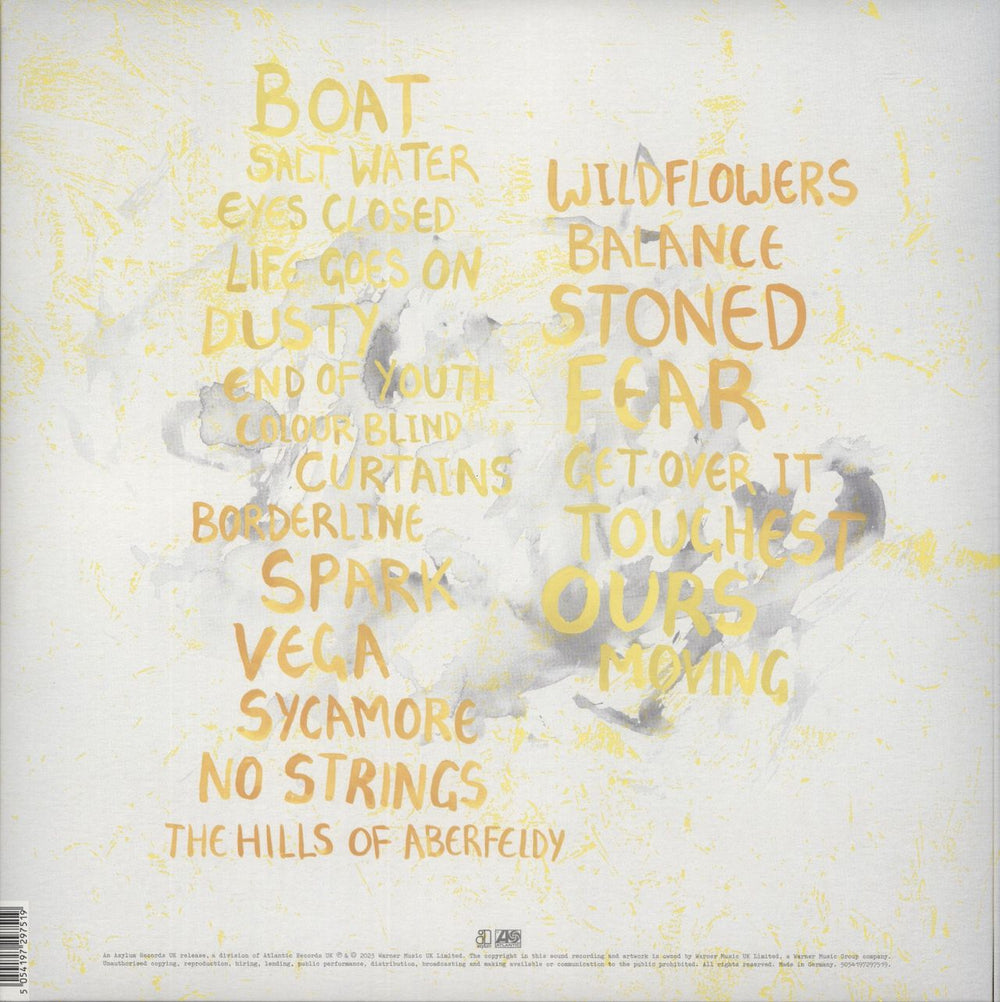 Ed Sheeran - [Subtract]: Deluxe Edition - Clear with Yellow Splatter Vinyl LP, Flexi & CD + Art Prints UK 2-LP vinyl record set (Double LP Album) 5054197297526