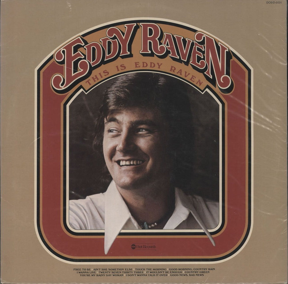 Eddy Raven This Is Eddy Raven US vinyl LP album (LP record) DOSD2031