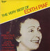Edith Piaf The Very Best Of Edith Piaf Israeli vinyl LP album (LP record) EMC3142