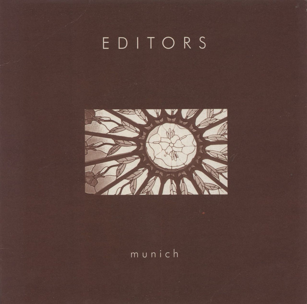 Editors Munich - 2nd UK 7" vinyl single (7 inch record / 45) SKX83