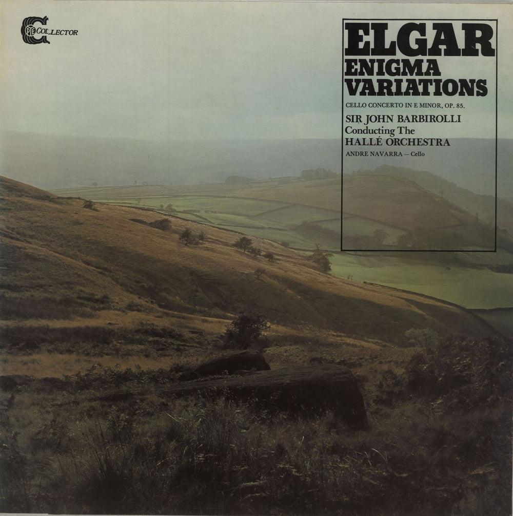 Edward Elgar Enigma Variations Op. 36 / Cello Concerto in E Minor Op. 85 UK vinyl LP album (LP record) GSGC15005