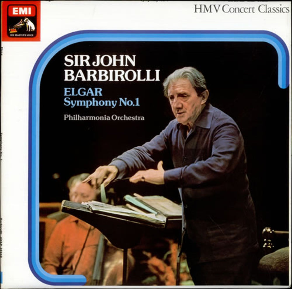 Edward Elgar Symphony No. 1 UK vinyl LP album (LP record) SXLP30268