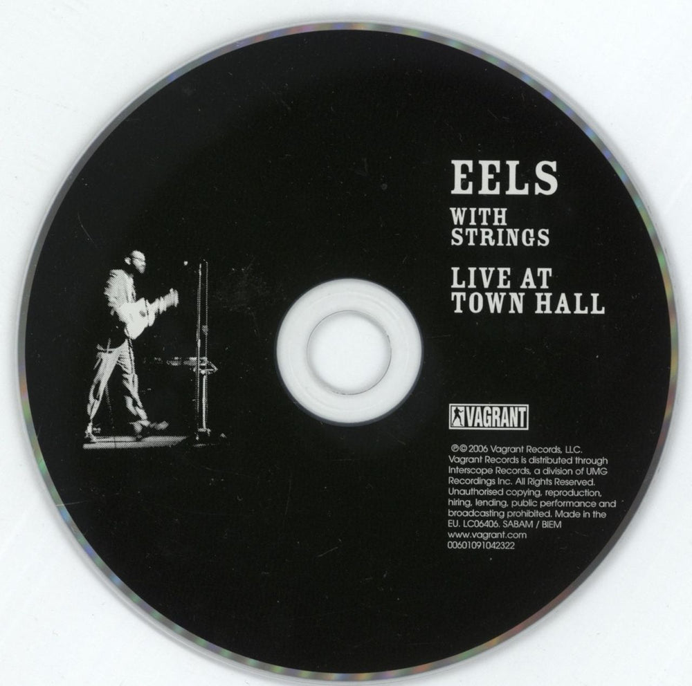Eels With Strings - Live At Town Hall UK CD album (CDLP) EELCDWI350572