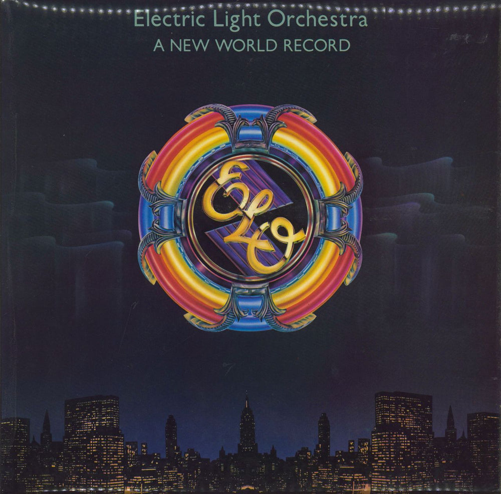 Electric Light Orchestra A New World Record - 2nd UK vinyl LP album (LP record) JETLP200