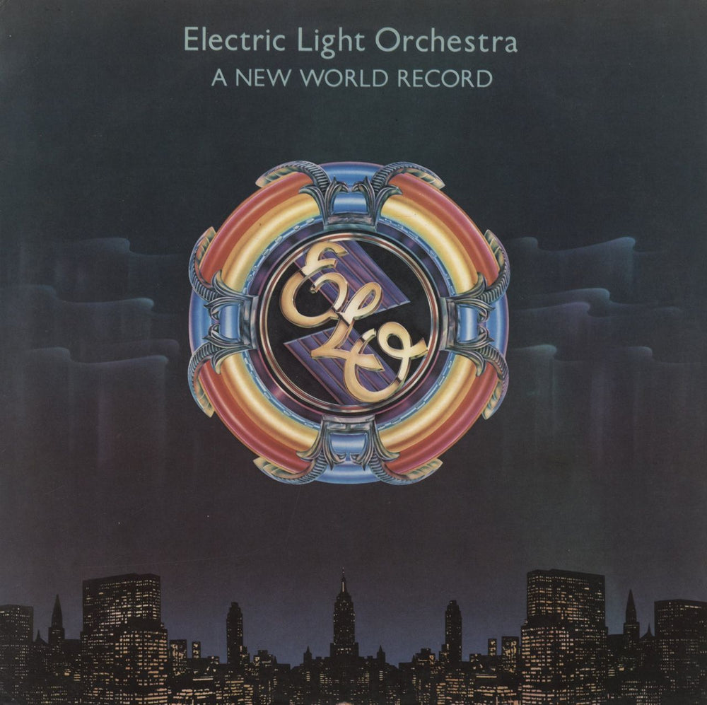 Electric Light Orchestra A New World Record Portugese vinyl LP album (LP record) LP-S-13-26