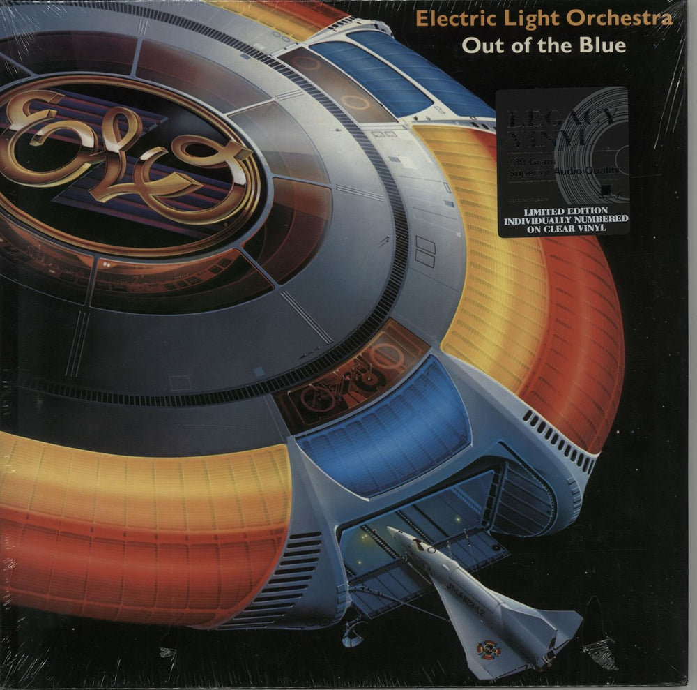 Electric Light Orchestra Out Of The Blue - 180gm Clear Vinyl - Sealed UK 2-LP vinyl record set (Double LP Album) 88875152421