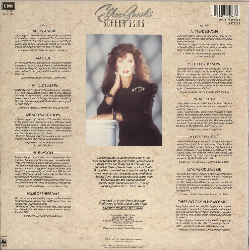 Elkie Brooks Screen Gems UK vinyl LP album (LP record) EKBLPSC393136