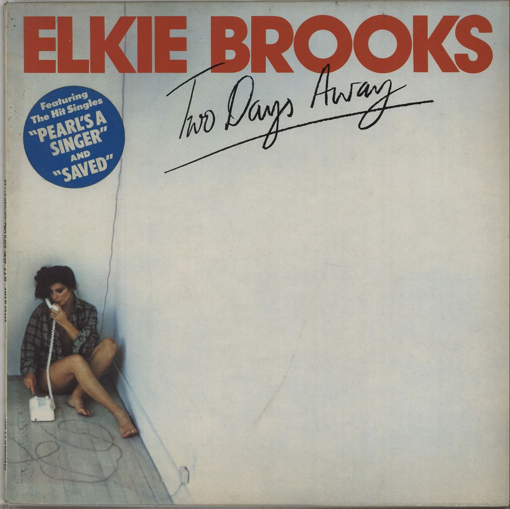 Elkie Brooks Two Days Away - Hype stickered UK vinyl LP album (LP record) AMLH68409