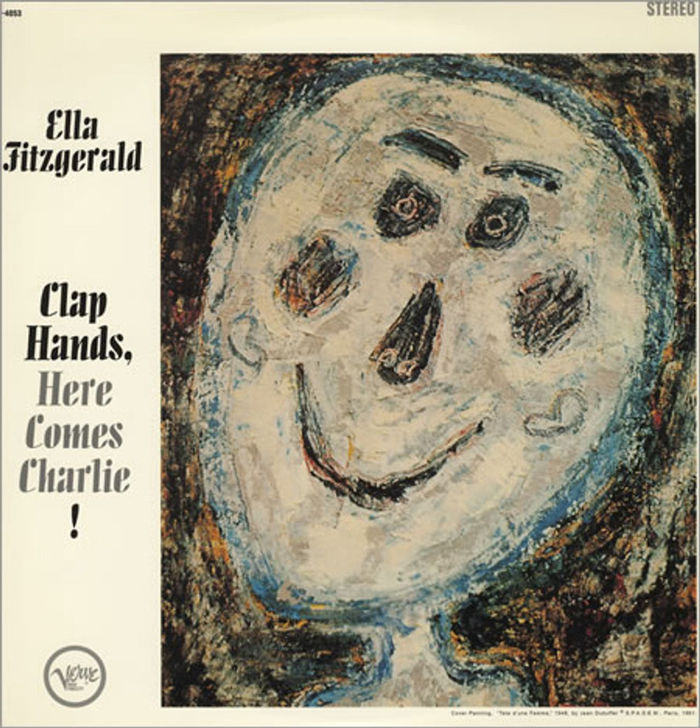 Ella Fitzgerald Clap Hands, Here Comes Charlie! - 180gm US vinyl LP album (LP record) V6-4053