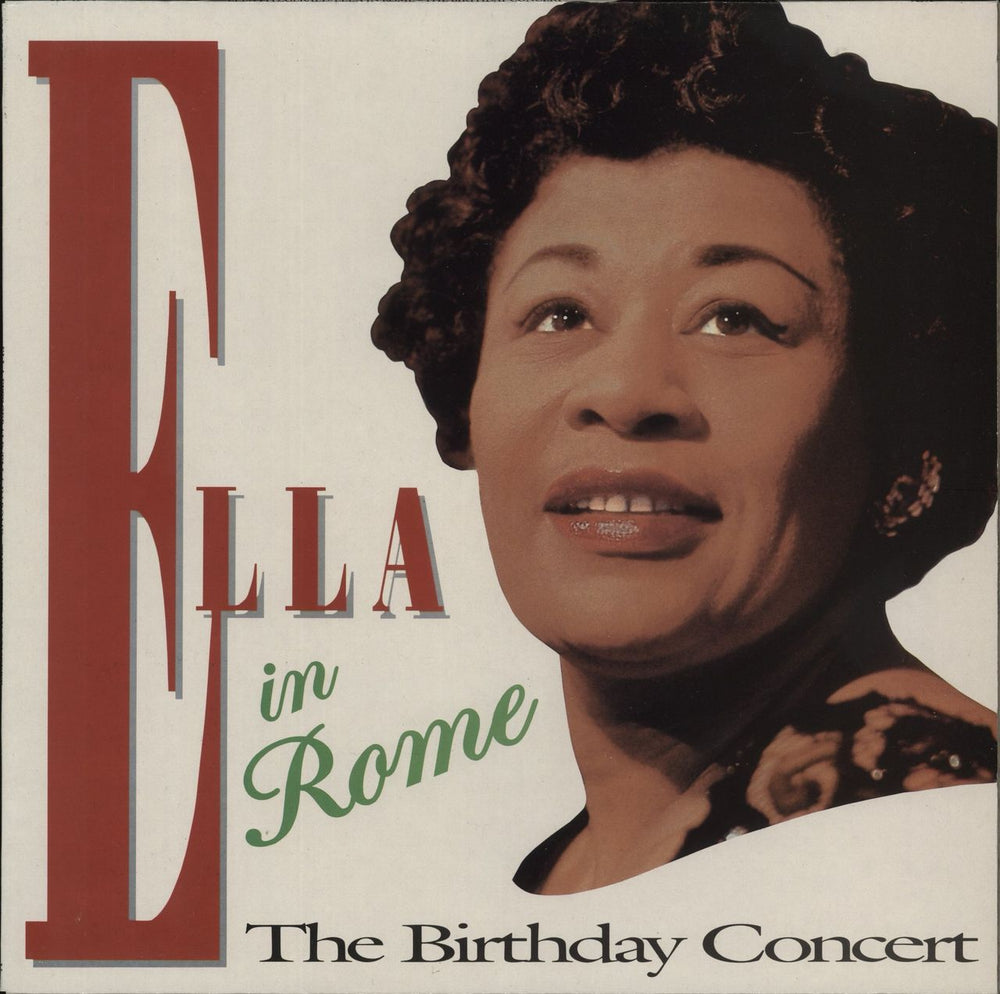 Ella Fitzgerald Ella In Rome - The Birthday Concert UK vinyl LP album (LP record) 835454-1