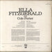 Ella Fitzgerald Sings Cole Porter UK vinyl LP album (LP record)