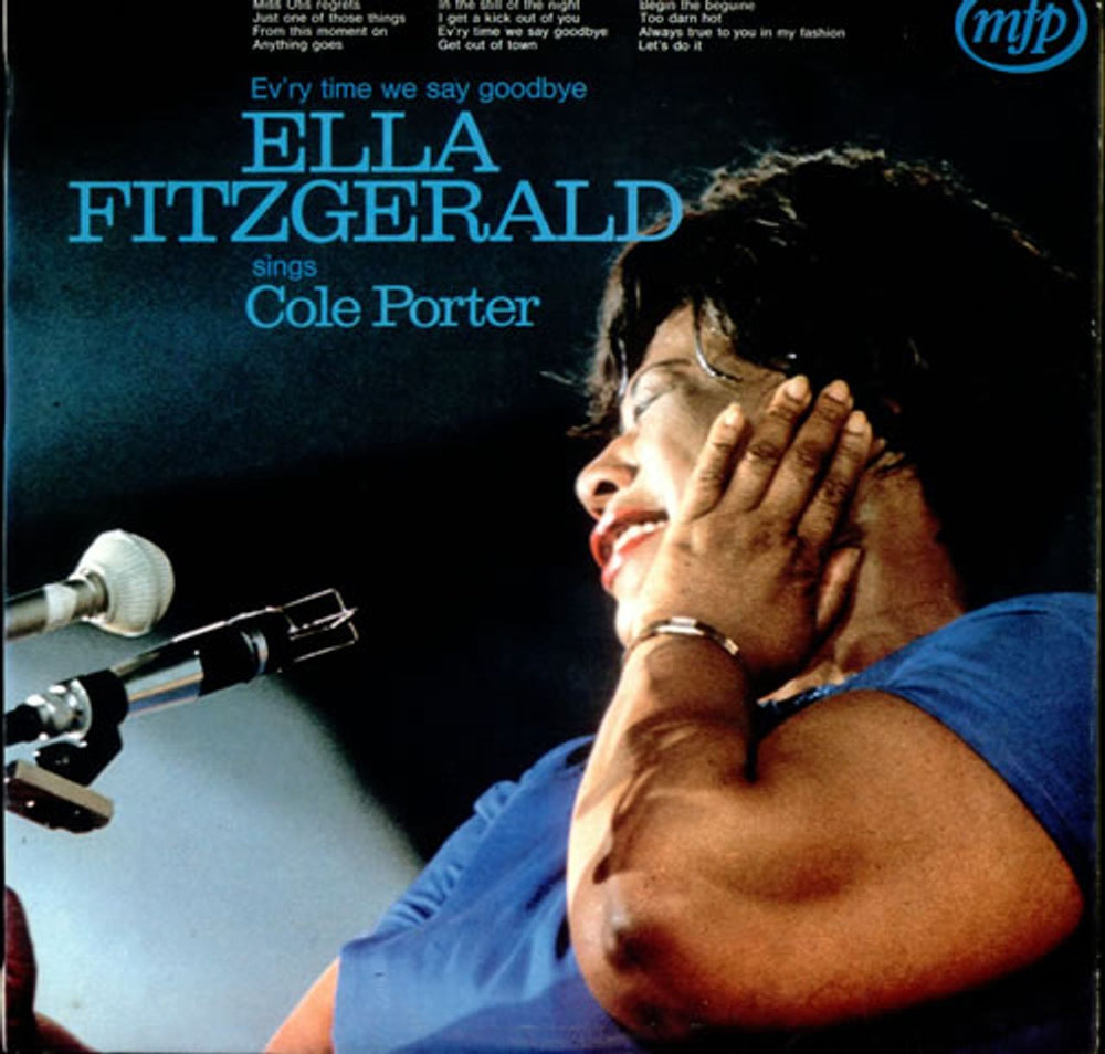 Ella Fitzgerald Sings Cole Porter UK vinyl LP album (LP record) MFP5172