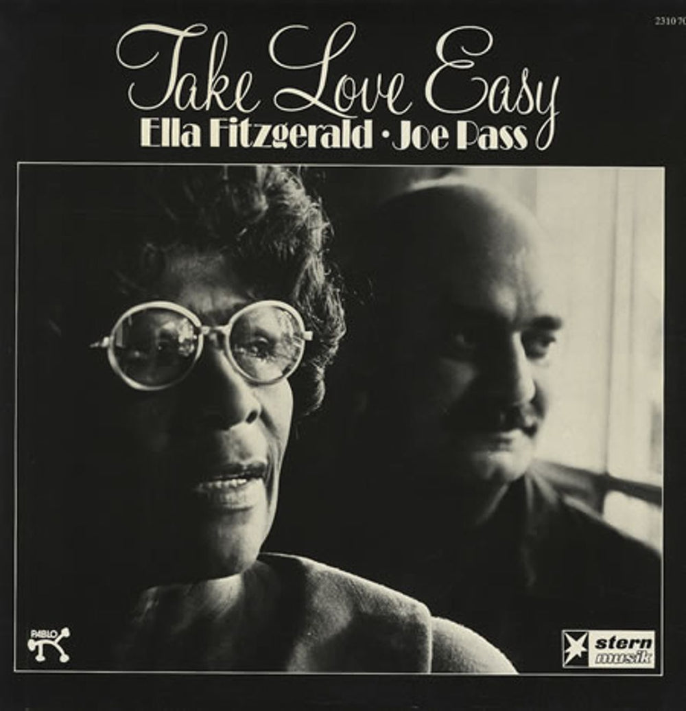 Ella Fitzgerald Take Love Easy German vinyl LP album (LP record) 2310702