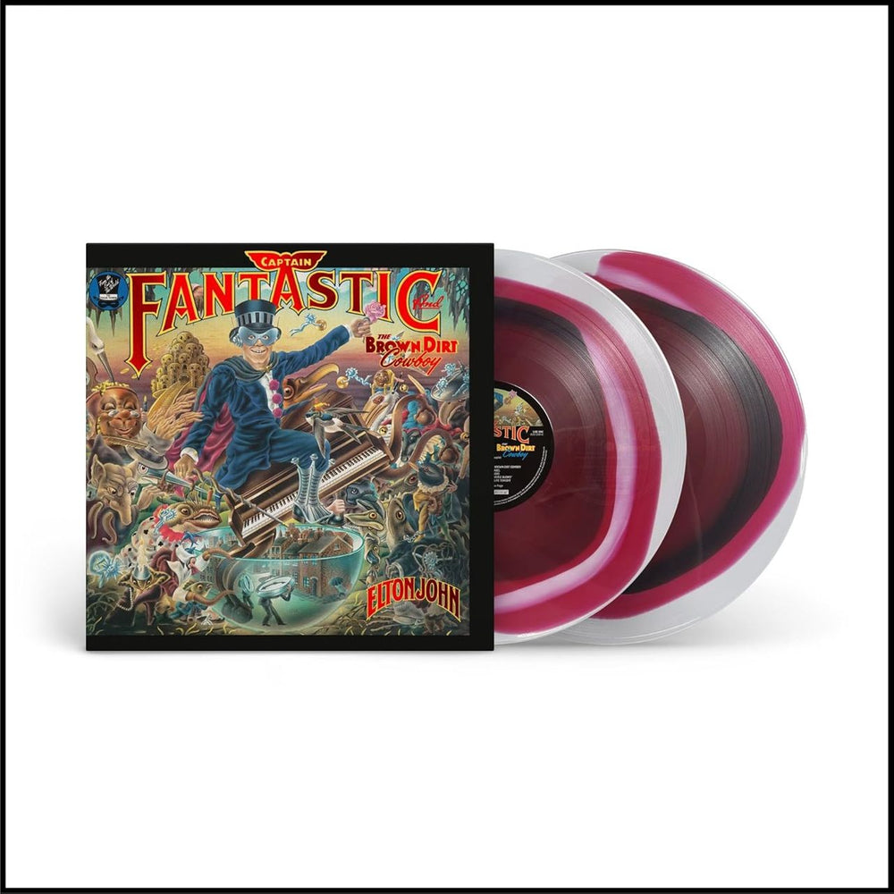 Elton John Captain Fantastic And The Brown Dirt Cowboy - 50th Anniversary Edition - Sealed UK 2-LP vinyl record set (Double LP Album) 602478033100